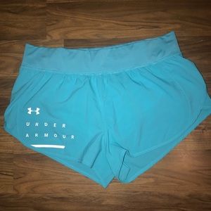 NWOT! UA running shorts.